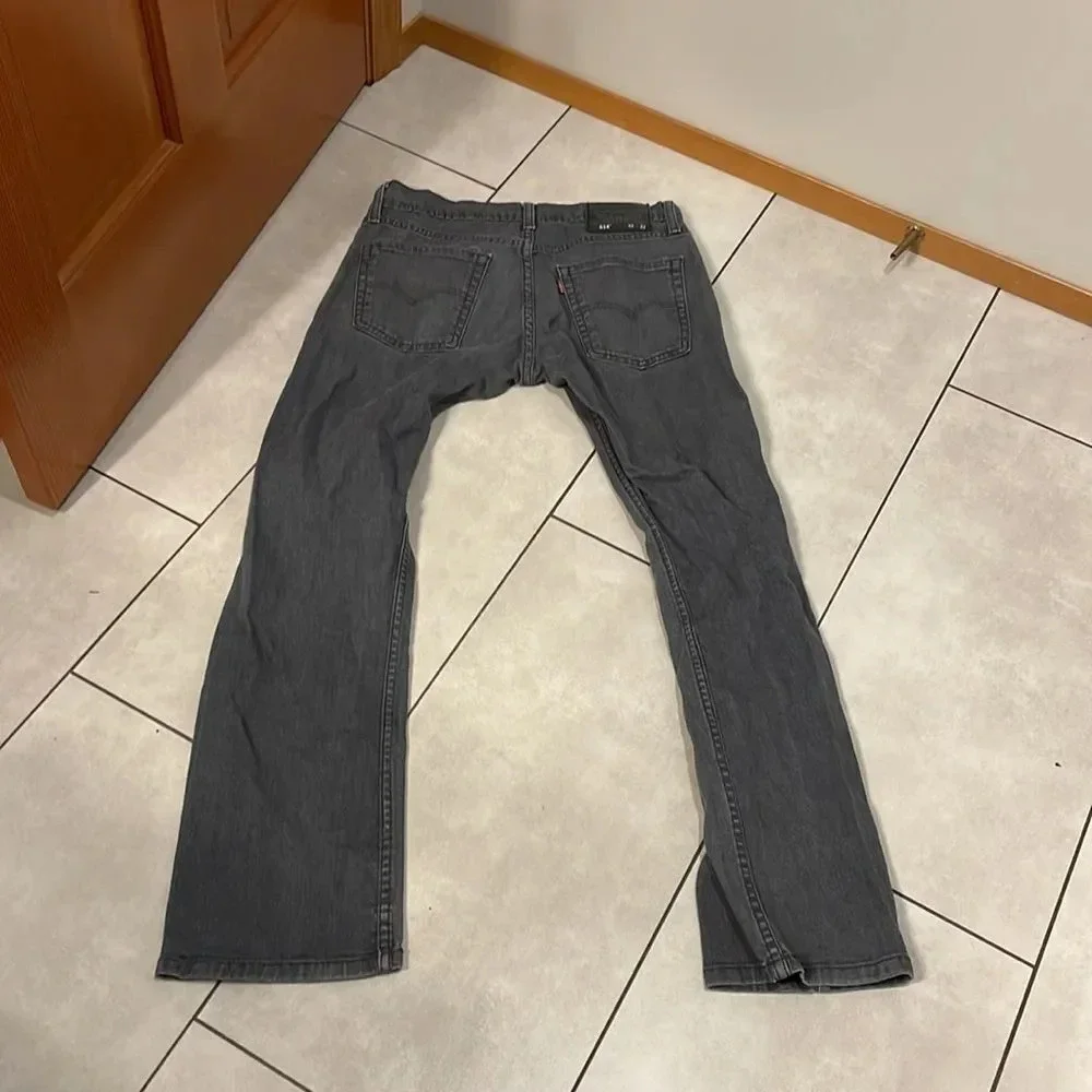 Levi’s Mens grey 514 jeans